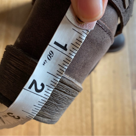 Coolway Brown Leather Short cowboy boots size 38 (hidden heel) - Picture 12 of 12